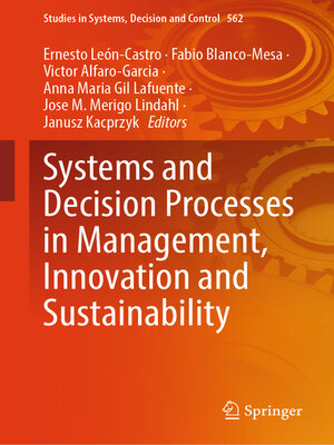 cover image of Systems and Decision Processes in Management, Innovation and Sustainability